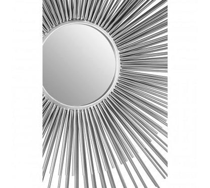 Silver Finish Wall Mirror